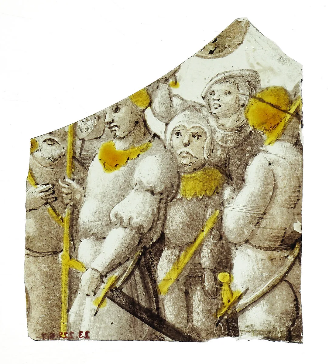 Glass Fragment — Unknown