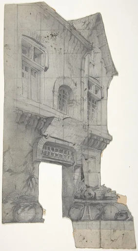 Design for a Stage Set at the Opéra, Paris