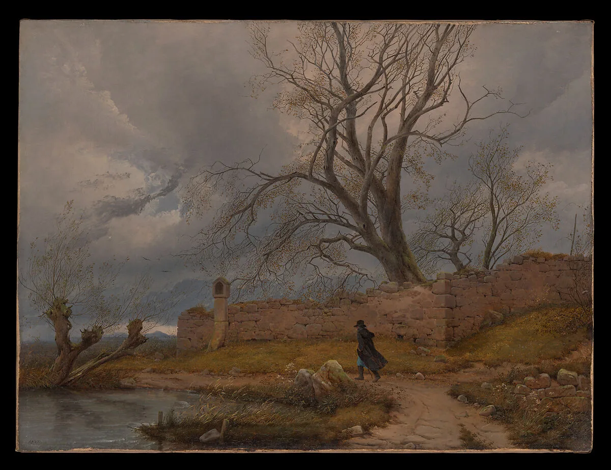 Wanderer in the Storm — Julius von Leypold