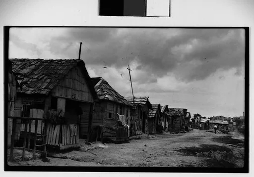 [Row of Shanties, Outskirts of Havana]