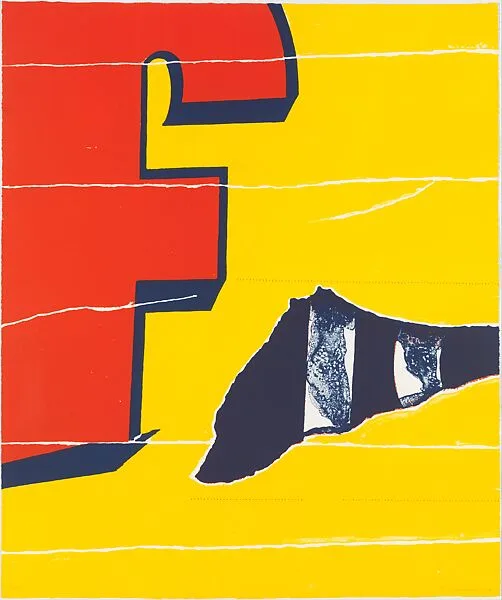 Plate from Walls V — Burhan Doğançay|Tamarind Lithography Workshop