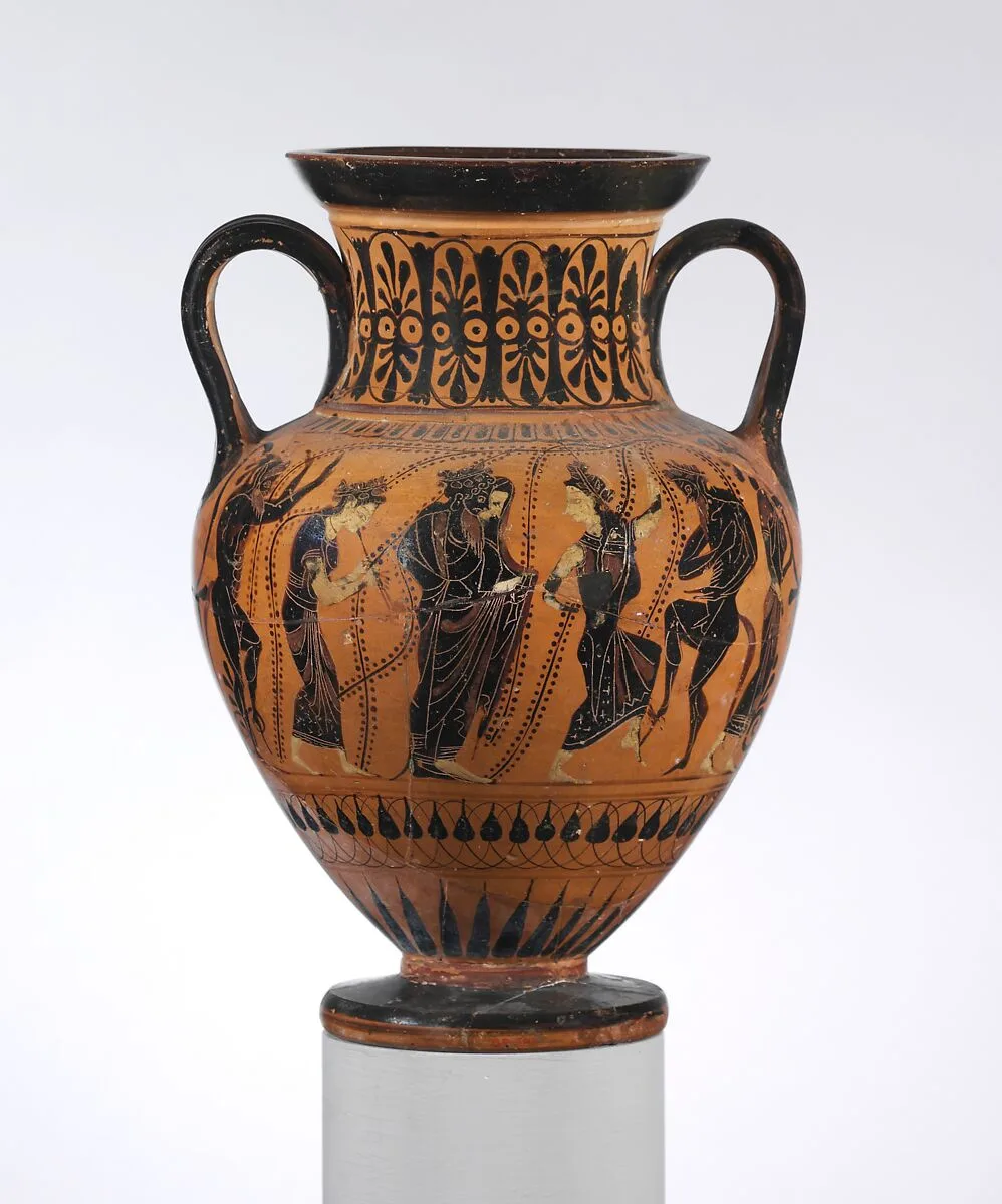 Terracotta neck-amphora (jar) — Class of New York 96.9.9