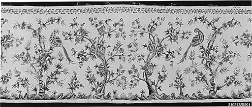 Part of a coverlet border