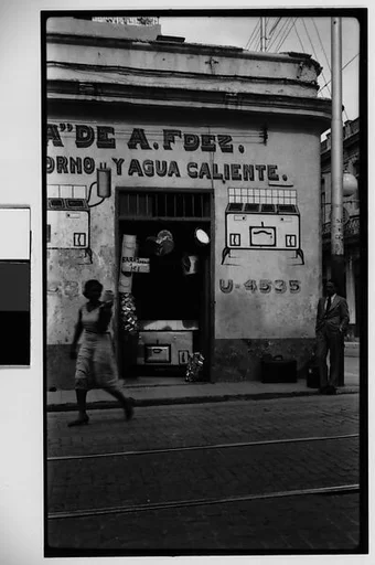 [Painted Façade of Kitchenware Shop, Havana]