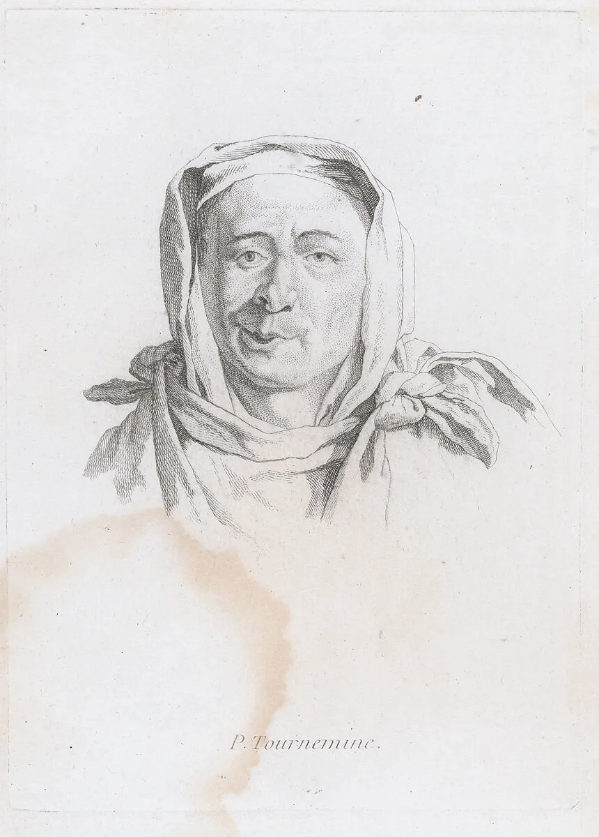 Portrait of P. Tournemine — Guillaume Thiemet
