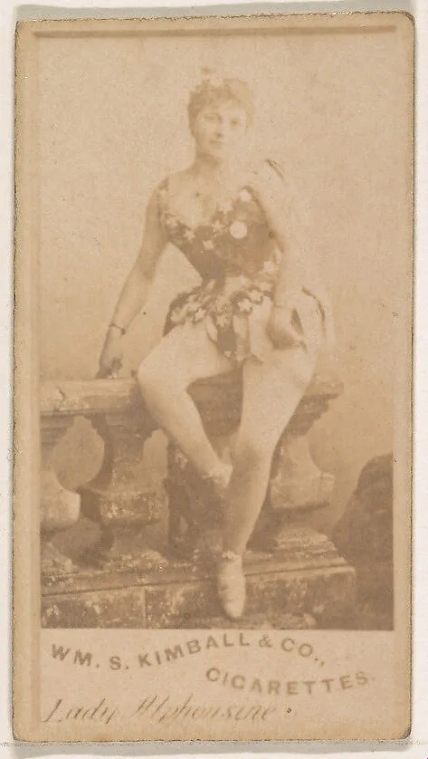 Lady Alphonsene, from the Actresses series (N203) issued by Wm. S. Kimball & Co. — William S. Kimball & Company