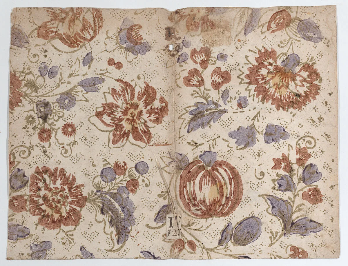 Book cover with overall circular pattern — Anonymous