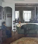 Interior of Studio — John Koch