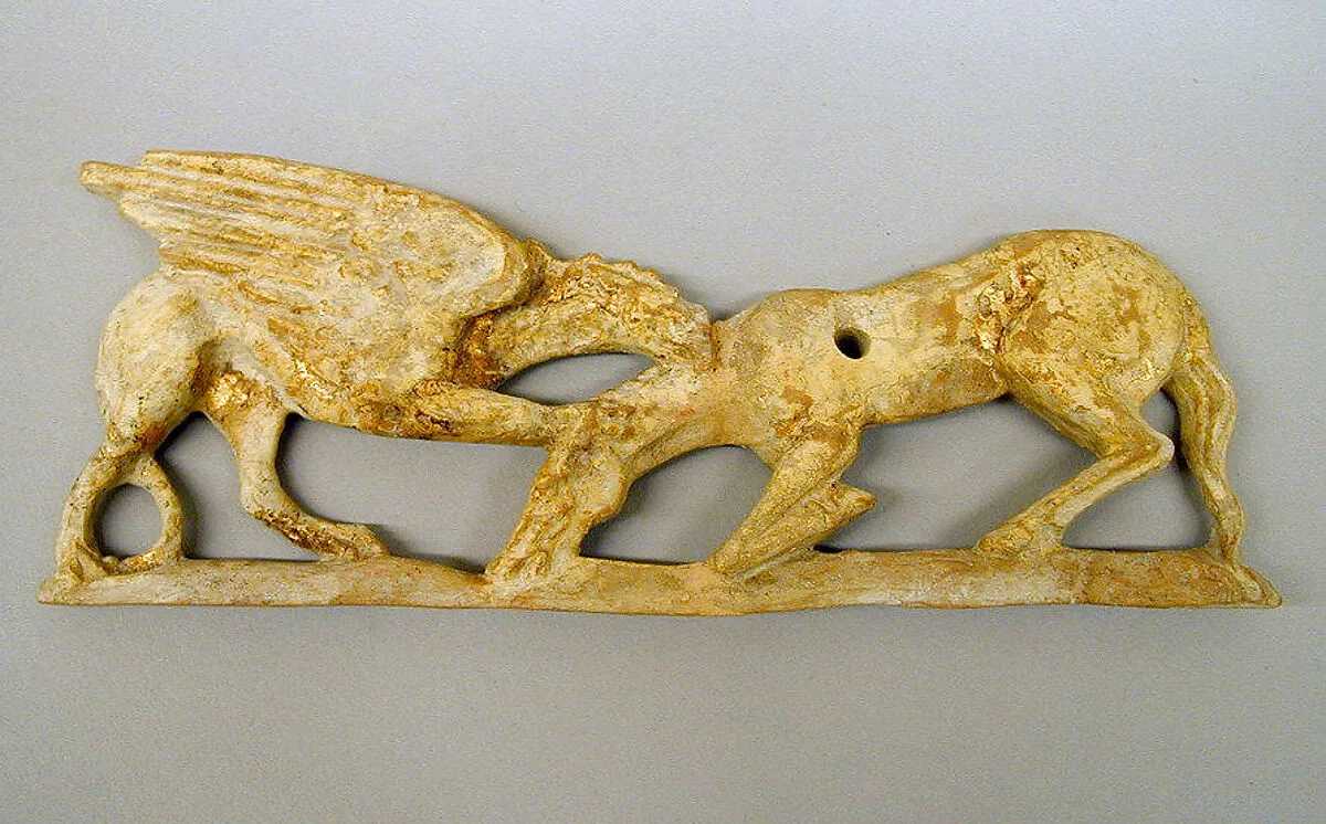 Terracotta appliqué — Unknown