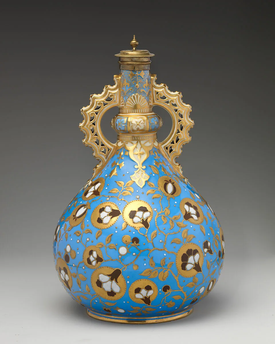 Bottle with stopper — Crown Derby