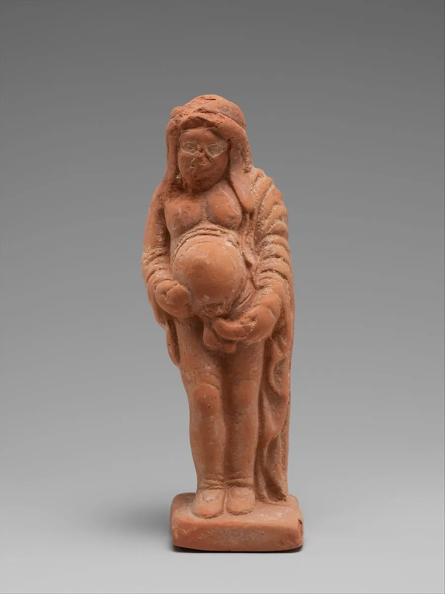 Terracotta statuette of an actor — Unknown