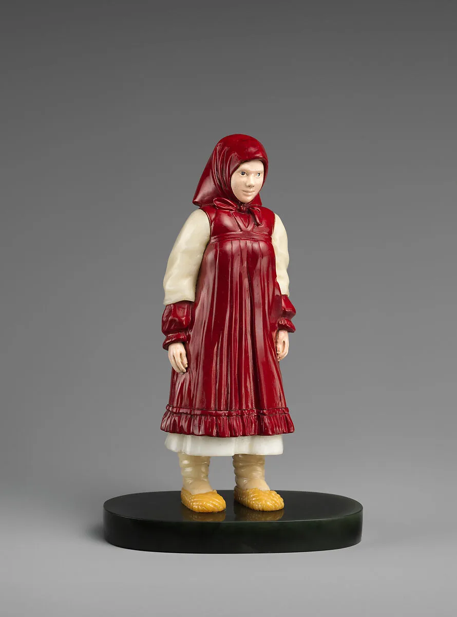 Russian peasant girl — Peter Carl Fabergé