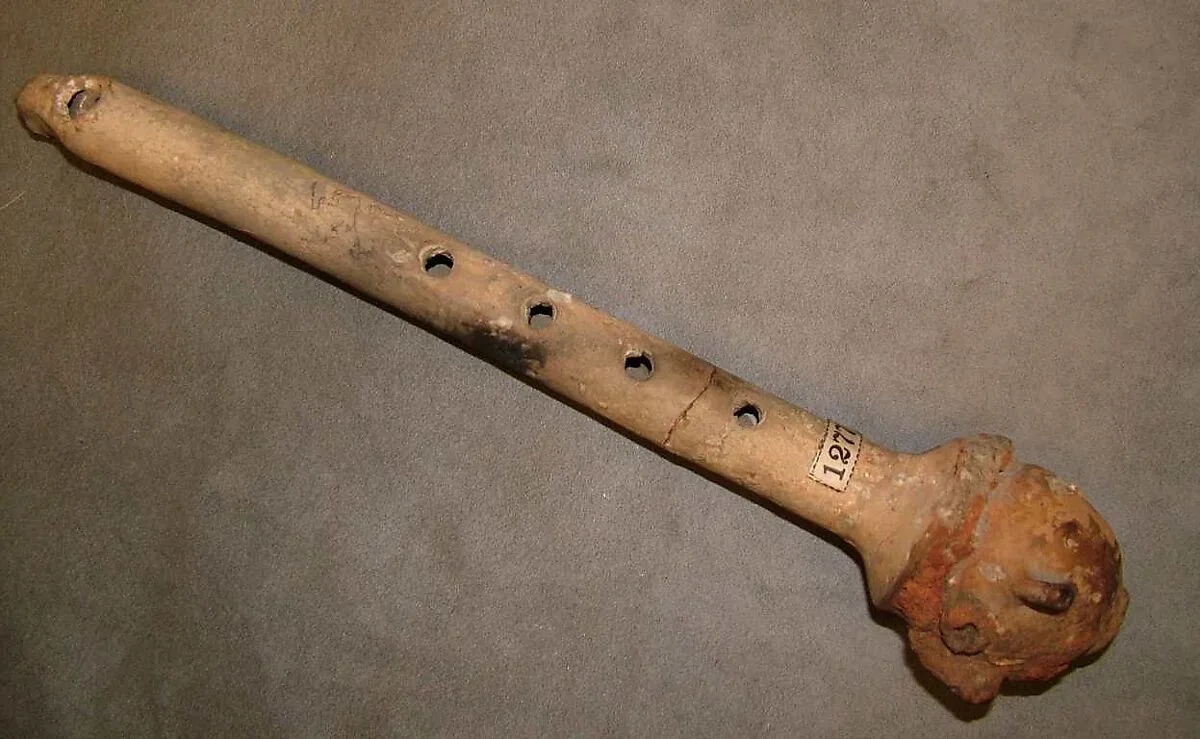 Pottery Flute and Rattle — Unknown