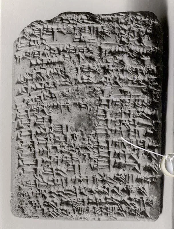 Cuneiform tablet: purchase of a field — Unknown