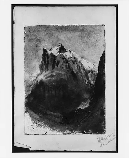 Wetterhorn, Grindelwald (from "Splendid Mountain Watercolours" Sketchbook)
