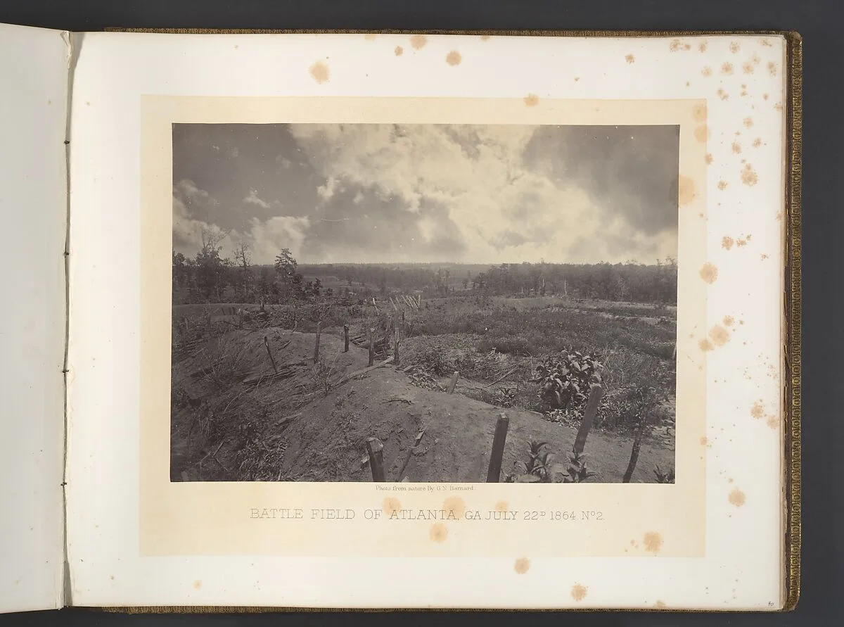 Battle Field of Atlanta, Georgia, July 22nd 1864 No. 2 — George N. Barnard