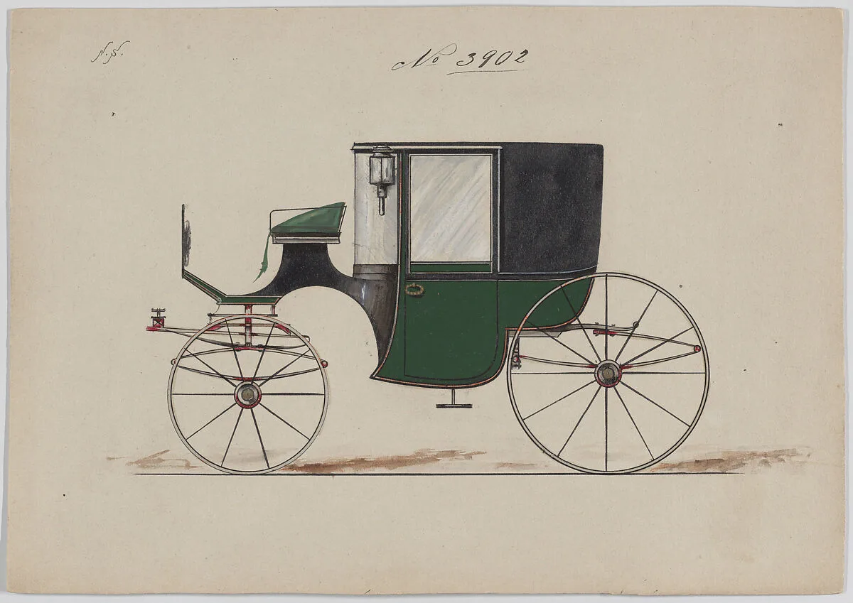 Design for Coupé, no. 3902 — Brewster & Co.