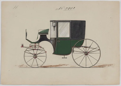 Design for Coupé, no. 3902