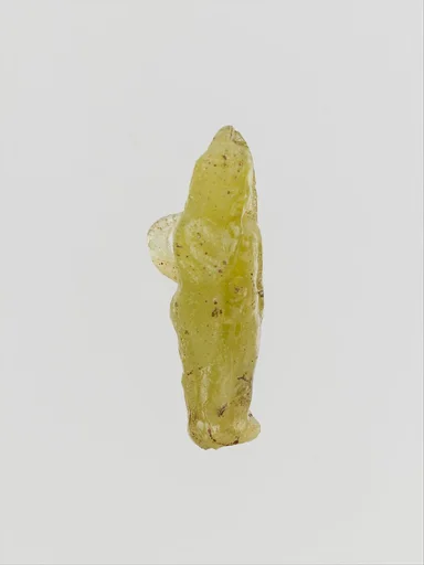 Glass pendant in the shape of Harpokrates