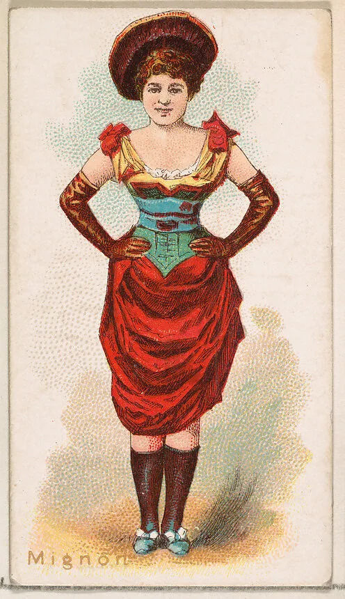 Mignon, from the Ballet Queens series (N182) issued by Wm. S. Kimball & Co. — William S. Kimball & Company
