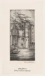 Houses Along the Arno — Philip H. Giddens