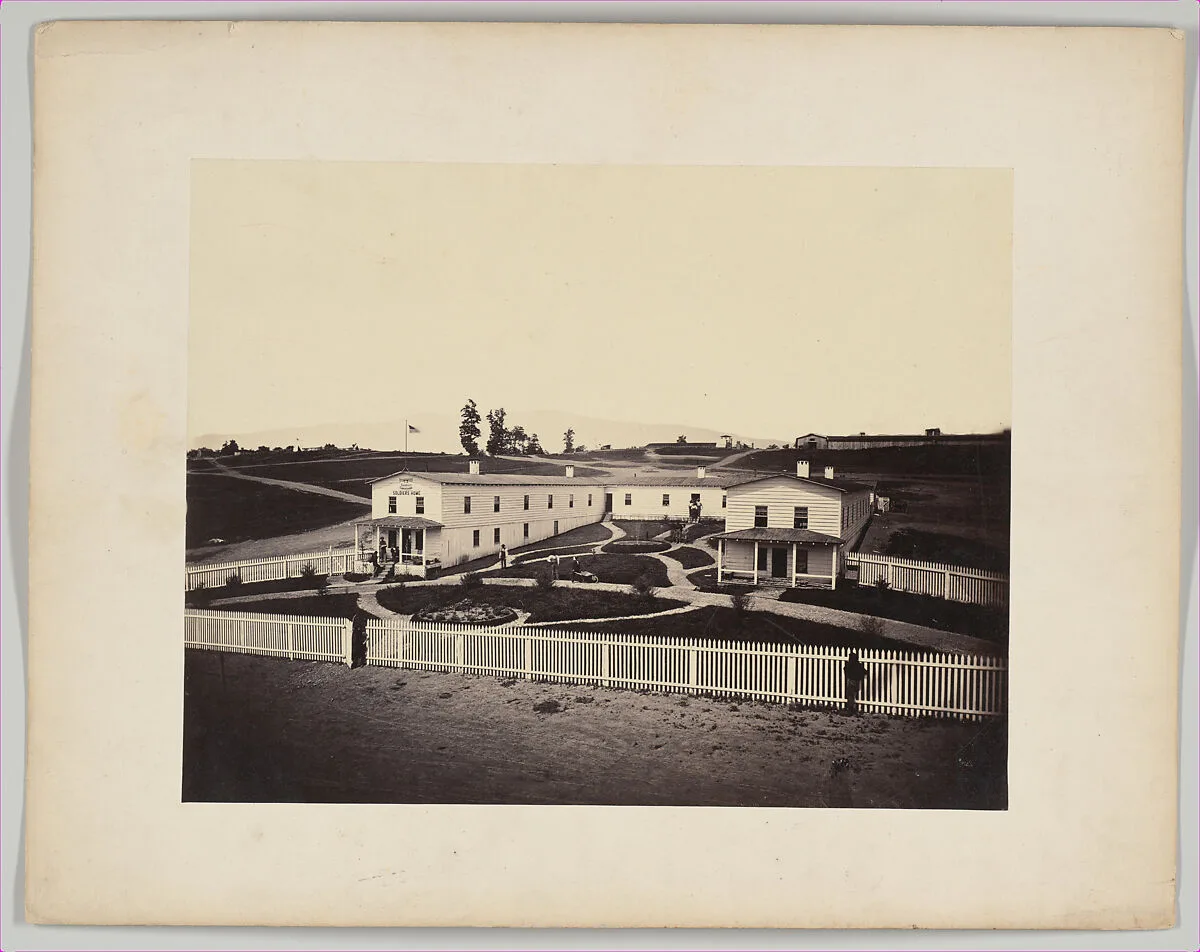 Soldier’s Home, Camp Nelson, Kentucky — F. Glessner|G. W. Foster