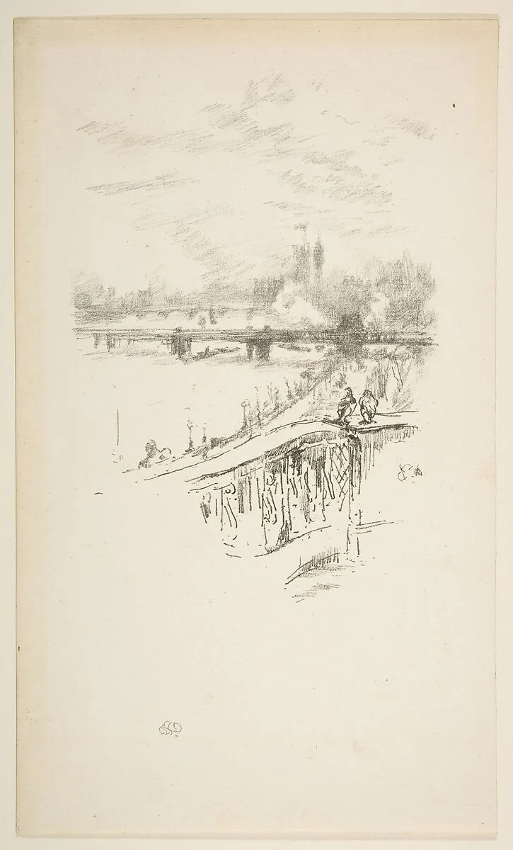 Savoy Pigeons — James McNeill Whistler