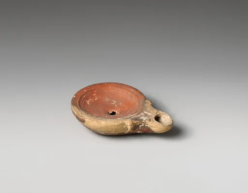 Tarracotta oil lamp