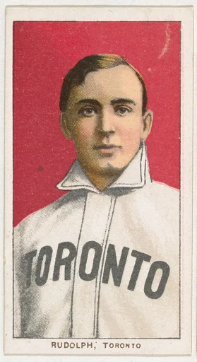 Rudolph, Toronto, Eastern League, from the White Border series (T206) for the American Tobacco Company