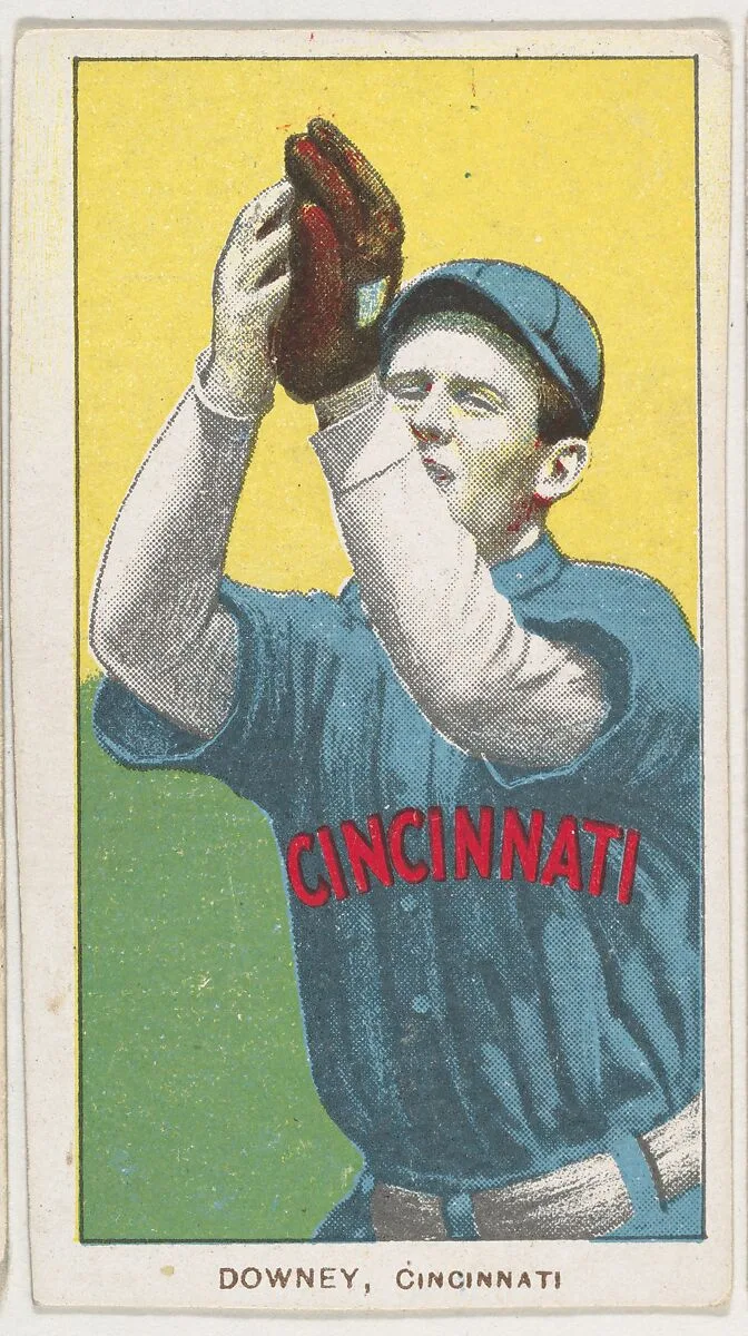 Downey, Cincinnati, National League, from the White Border series (T206) for the American Tobacco Company — American Tobacco Company