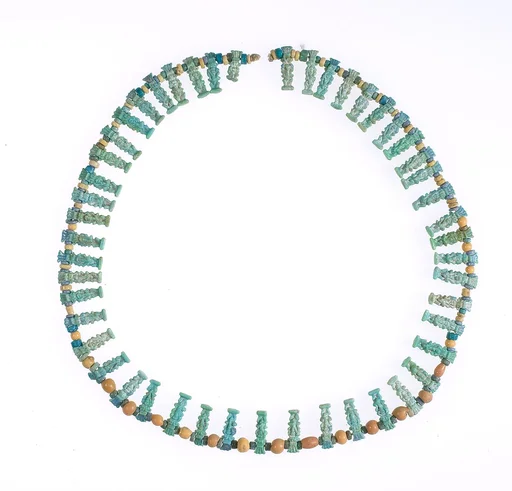 Necklace with Bes amulets
