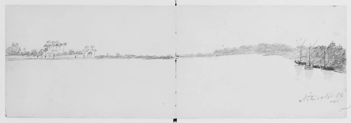 Nile, 1904 (from Sketchbook) — Mary Newbold Sargent