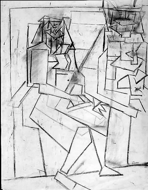 Untitled (figure study) — Peter Busa