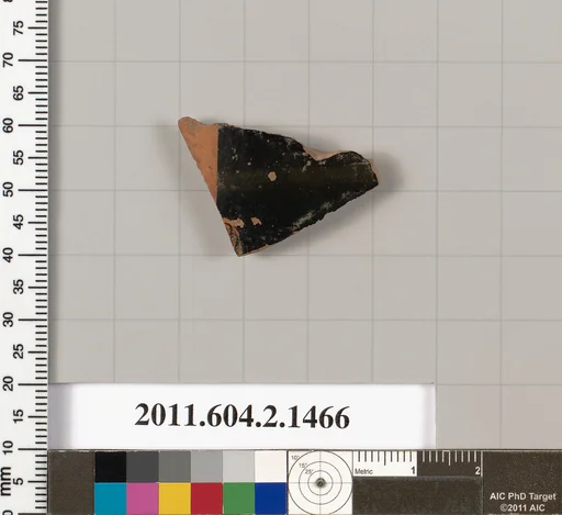 Terracotta fragment of a skyphos (deep drinking cup)