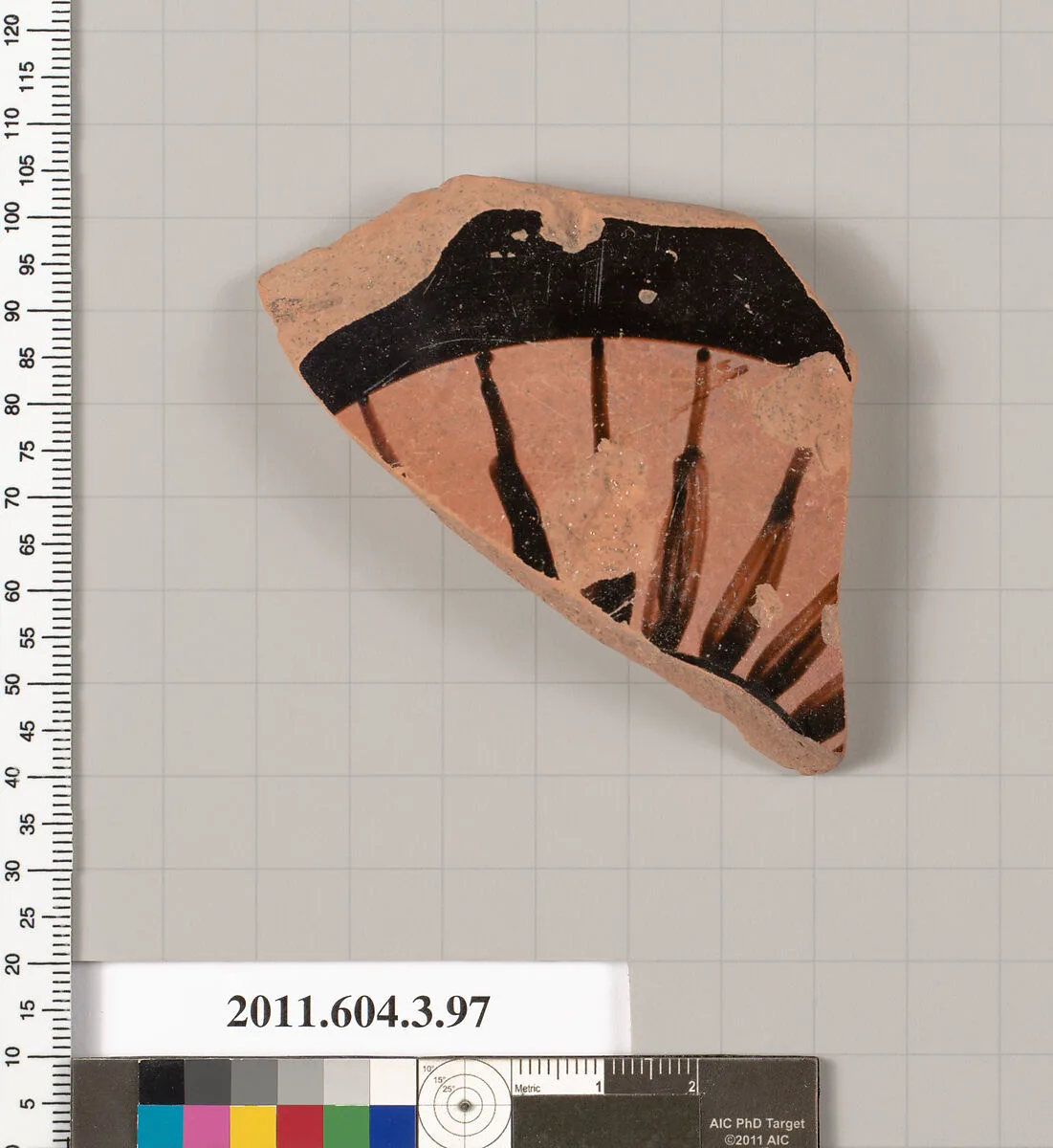 Terracotta fragment of an amphora (jar) — Unknown