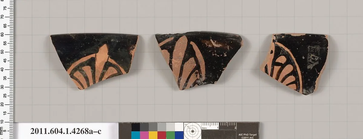 Terracotta rim fragments of kylikes (drinking cups) — Unknown