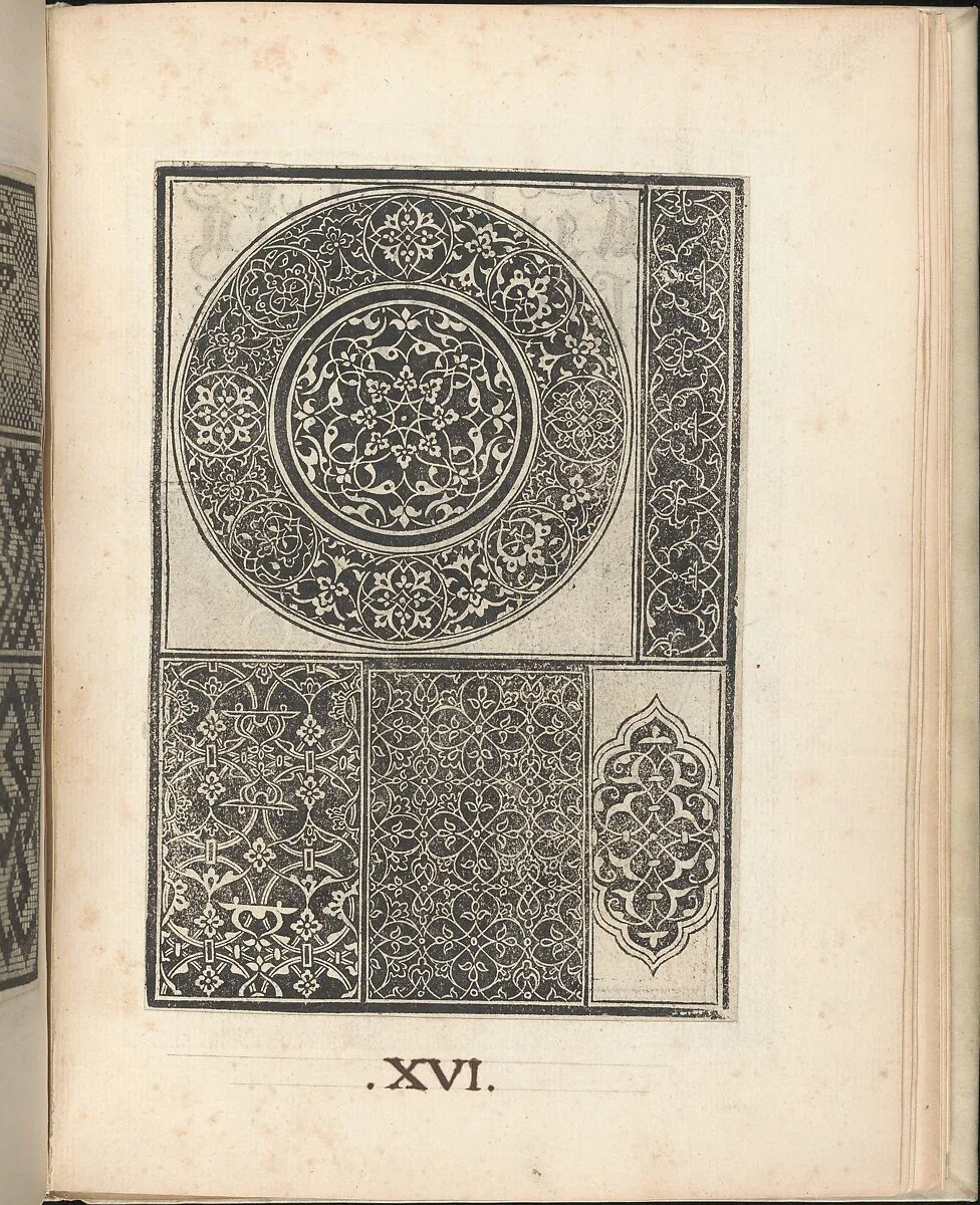 Esemplario di lavori, page 15 (verso) — Nicolò Zoppino