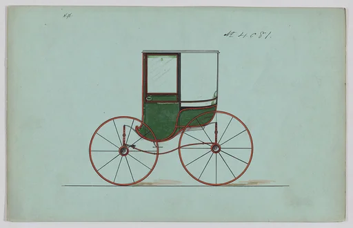 Design for 4 seat Rockaway, no. 4081
