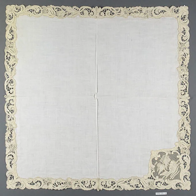 Napkin (from a set of table linens) — Unknown