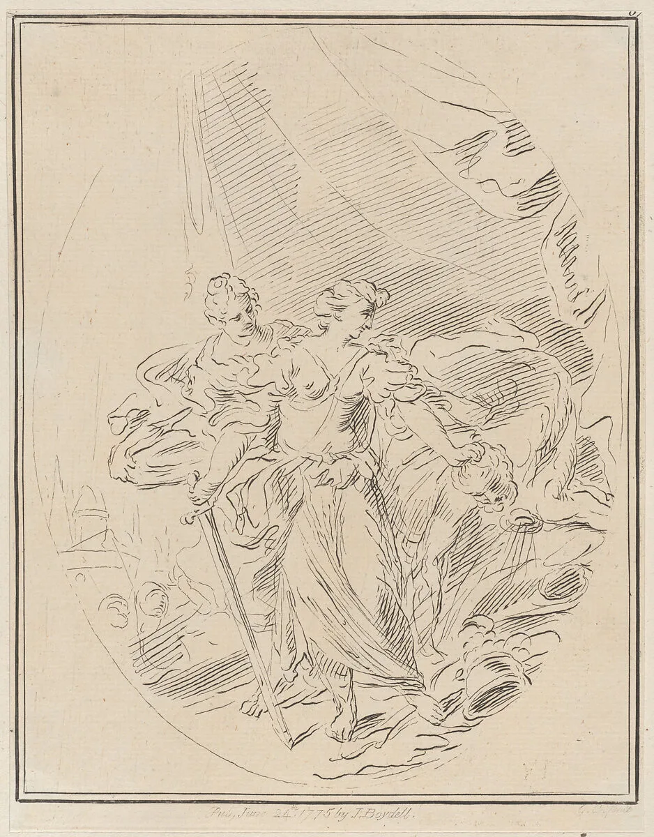 Judith slaying Holofernes — John Boydell|Giuseppe Canale