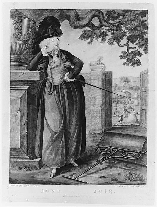 June / Juin — Robert Dighton the Elder|Carington Bowles I|Richard Earlom