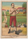 "Tug" Wilson, from the Dixie Queen Prizefighters of the Past and Present series (T223) — Dixie Queen Plug Cut Smoking Tobacco