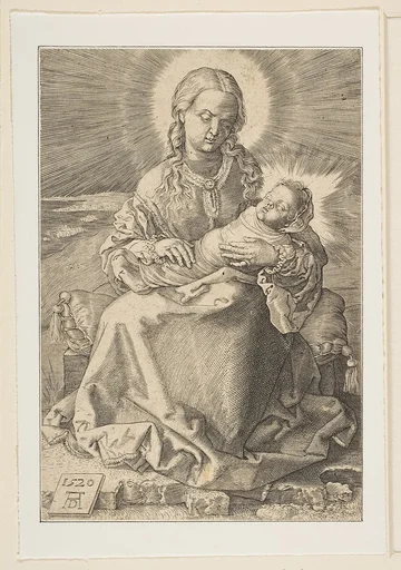 The Virgin with the Swaddled Child (copy)