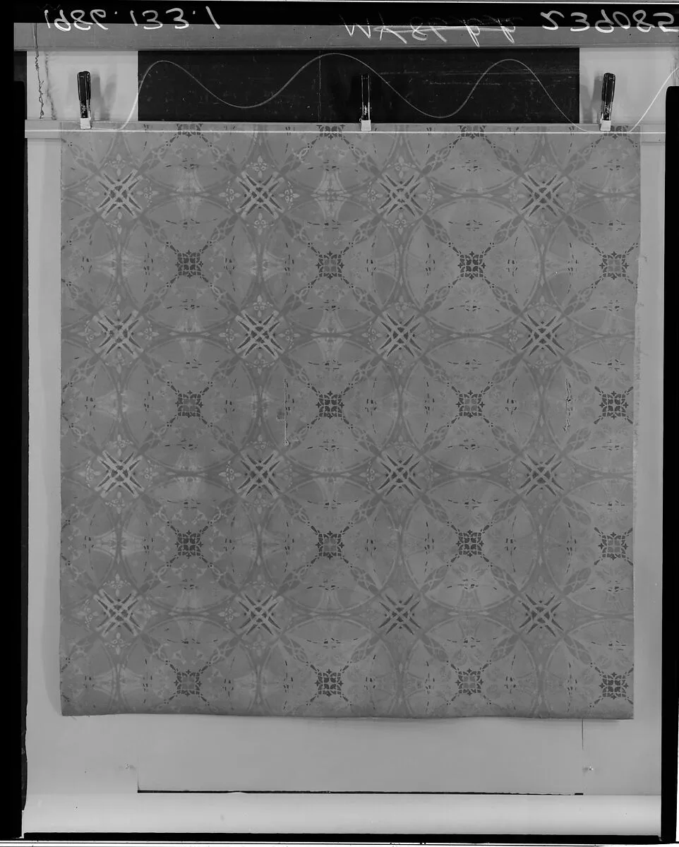 Stencil from Trading Room of the Chicago Stock Exchange, Chicago — Adler and Sullivan