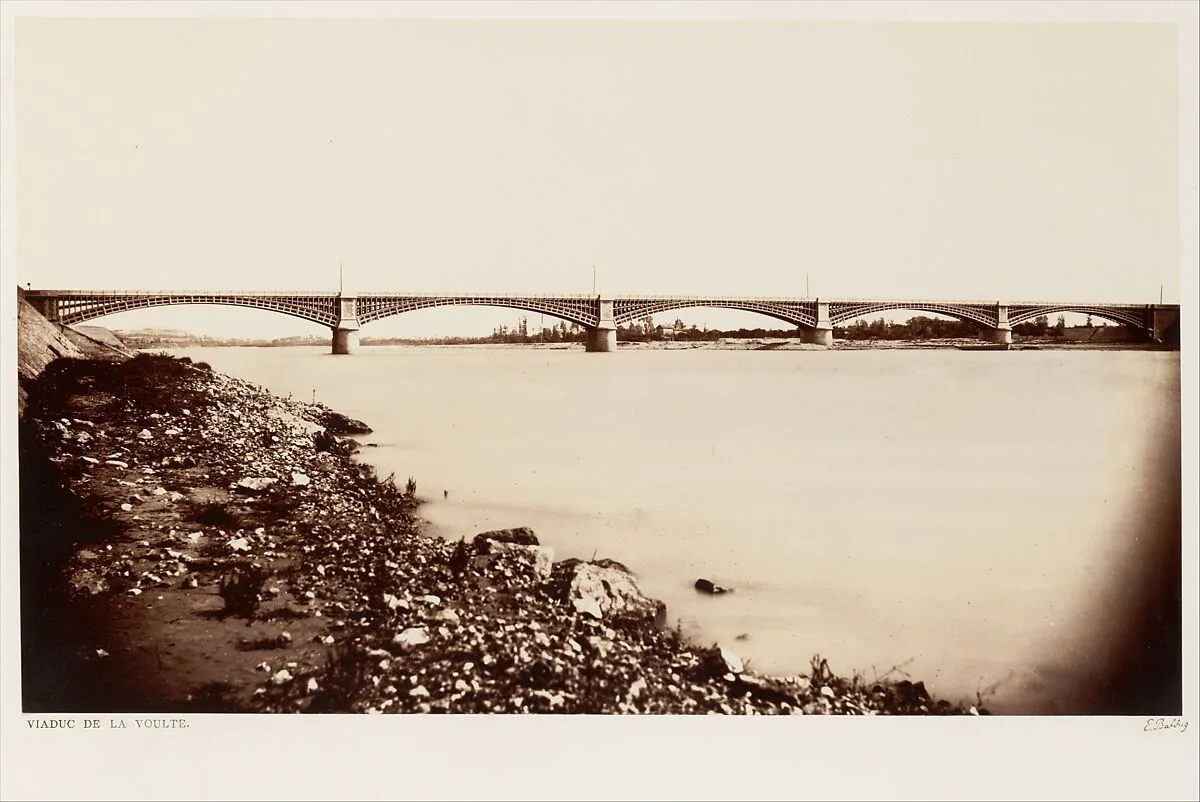 Viaduc de la Voulte — Edouard Baldus