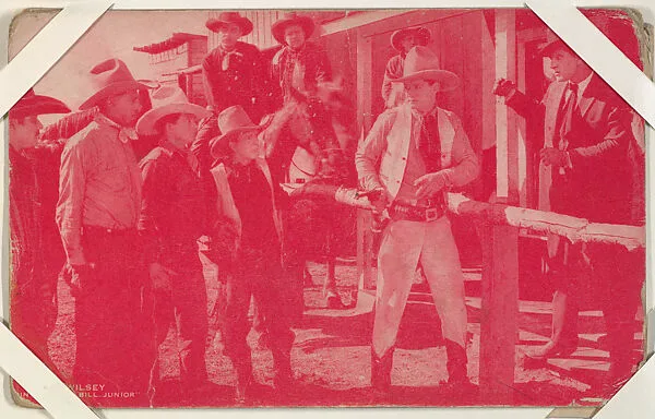 Jay Wilsey in "Buffalo Bill. Junior" from Western Stars or Scenes Exhibit Cards series (W412) — Unknown