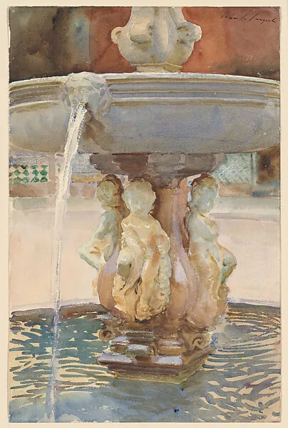 Spanish Fountain — John Singer Sargent