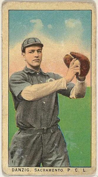 Danzig, Sacramento, Pacific Coast League, from the "Obak Baseball Players" set (T212), issued by the American Tobacco Company to promote Obak Mouthpiece Cigarettes — American Tobacco Company
