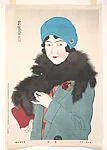 伊東深水画 『浅春―昭和美人風俗』|Early Spring, from the series Shōwa Beauties and Their Fashions (Senshun: Shōwa bijin fūzoku)