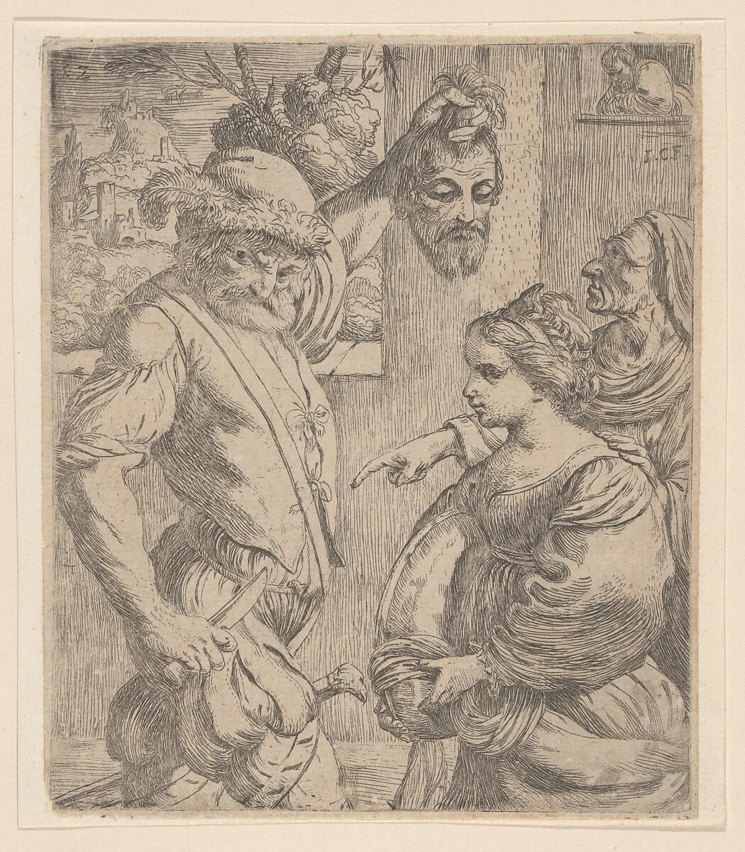 The Beheading of Saint John the Baptist — Giuseppe Caletti, called Cremonese